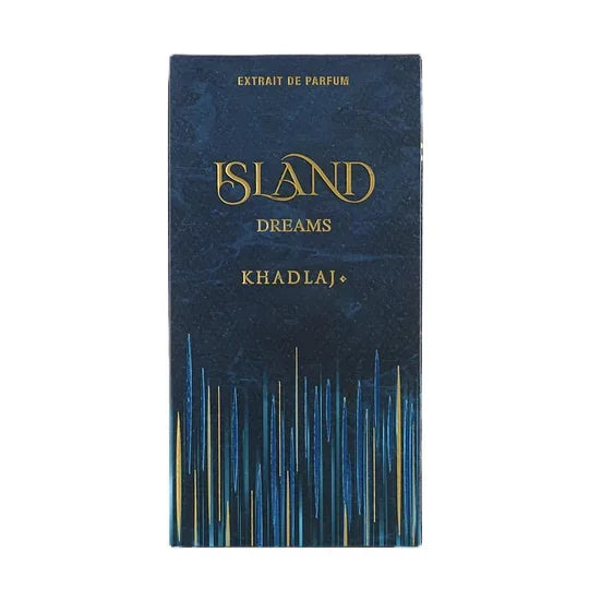 Khadlaj Island Dreams for Unisex Extrait de Parfum Spray, 3.4 Ounce-XDX