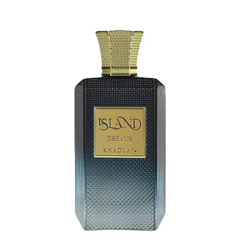 Khadlaj Island Dreams for Unisex Extrait de Parfum Spray, 3.4 Ounce-XDX